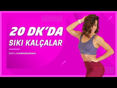 20 Dakikada Sıkı Kalça Egzersizleri  \