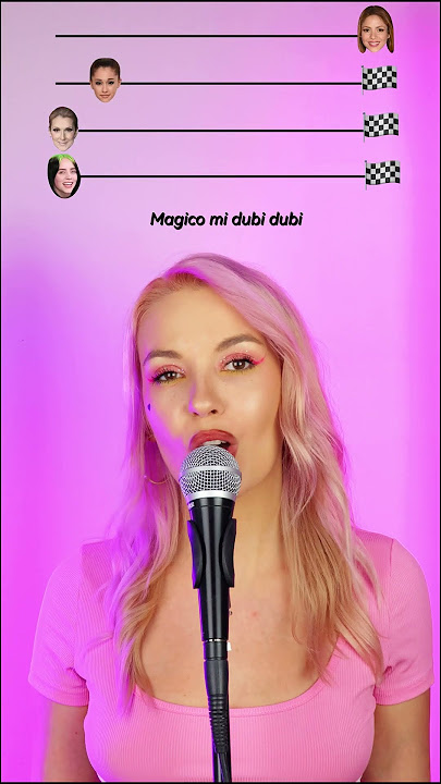 singing 'Dubidubidu (Chipi Chipi Chapa Chapa)' - ONE GIRL 4 VOICES 🎤