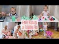 HOW TO ENTERTAIN A 2 YEAR OLD TODDLER| MONTESSORI ACTIVITIES AT HOME| Tres Chic Mama