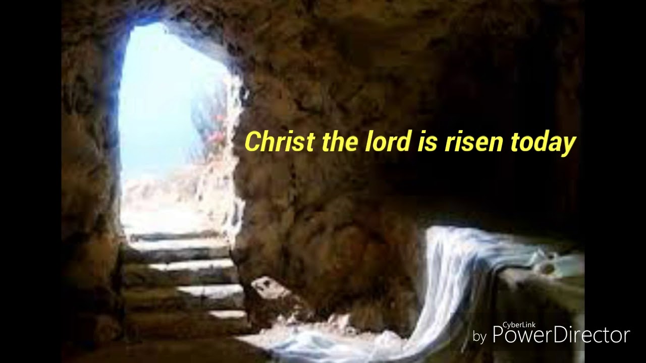 Christ the lord is risen today instrumental with lyrics YouTube