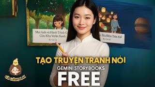 Cách Làm Truyện Tranh Bằng AI Google Gemini | FREE - Chỉ 1 Prompt - 1 Phút - Có Giọng Đọc Truyện screenshot 2