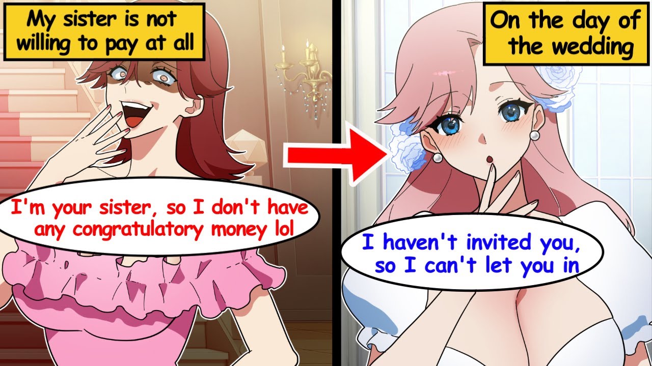 【Manga】My sister, who is going to attend my wedding, has no intention of paying for the celebration.