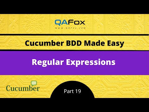 Regular Expressions (Cucumber