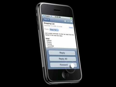 iPhone - Mail touch demo - 2007
