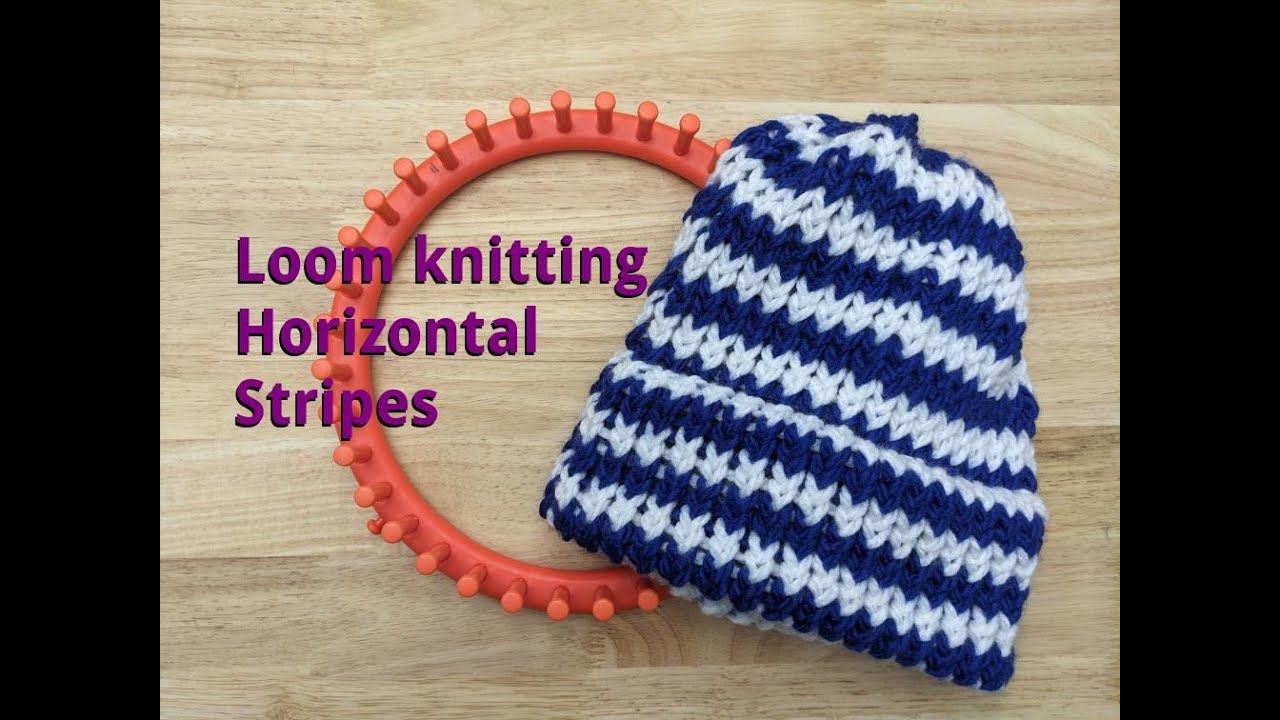 Easy Loom Knitting Hat Tutorial - absolute beginner friendly! 