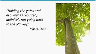 Strategies for Sustaining Change: Preventing Falls and Pressure Ulcers