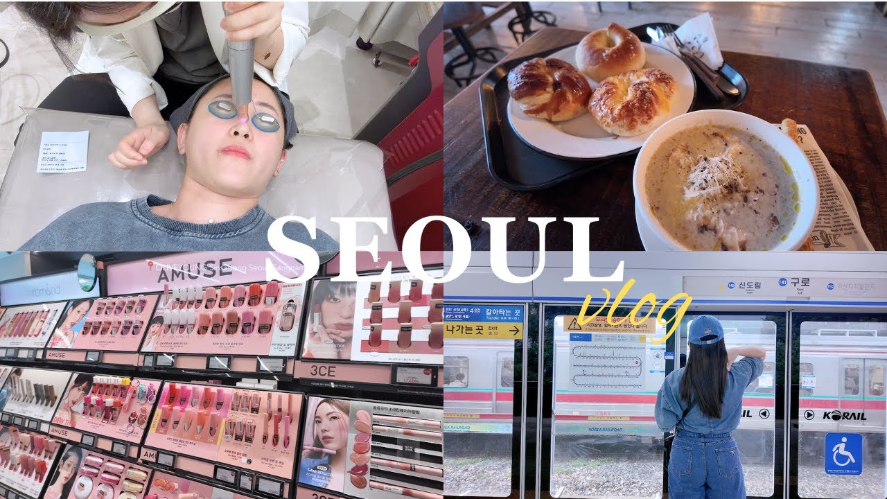 KOREA VLOG 🇰🇷🇵🇭 | A DAY IN SEOUL GANGNAM | BEAUTY ROUTINE | SKIN CLINIC | SKINCARE HAUL