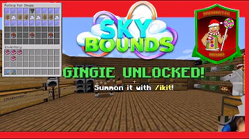 UNLOCKING THE GINGIE IMMORTAL SHARD - Minecraft Skybounds