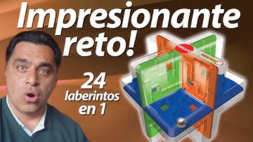 Laberinto 3D Trígono. 24 laberintos en 1. Reto impresionante. Salvemos a los chicos del celular