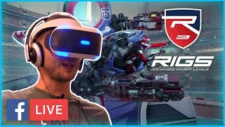 LIVE Facebook Playstation VR -  Rigs: Mechanized Combat League w/ Th3hattrick