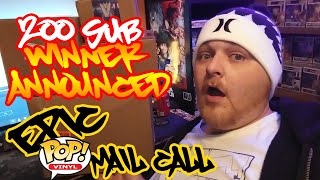 Epic Mail Call from Fellow YouTubers plus the 200 Subscriber Giveaway Winner is picked!!!