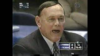 2003 NCAA Tournament Second Round: #9 Purdue Boilermakers vs. #1 Texas Longhorns (3-23-03)