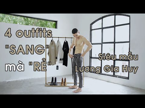 Cùng siêu mẫu Lương Gia Huy phối 4 outfits "SANG MÀ RẺ" chuẩn menwear | THEWOLF.VN