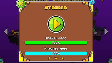 Geometry Dash World Walkthrough - Level 7 (Striker)
