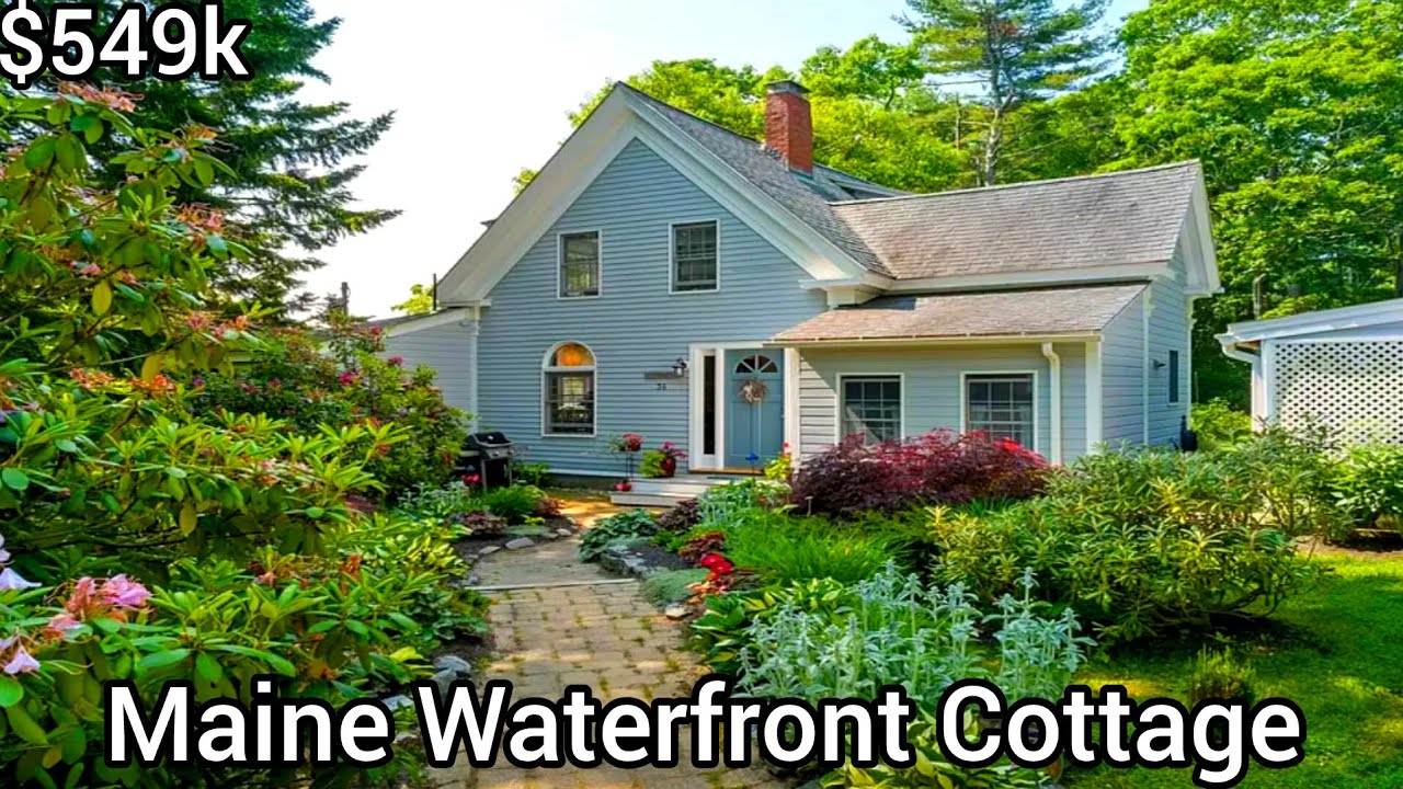 Maine Oceanfront Homes For Sale 549k Maine Seaside Homes Maine