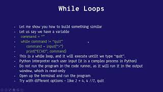 PRES12   WHILE LOOP