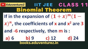 If in the expansion of 〖(1+x)〗^m 〖(1-x)〗^n, the coefficients of x and x2 are 3 and -6 respectively,