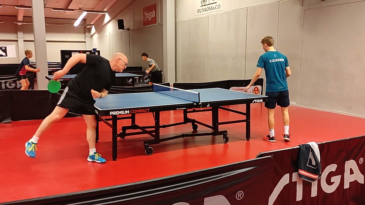 20220715 First test: Barna SuperGlanti soft 1.2 on Stiga Clipper Classic