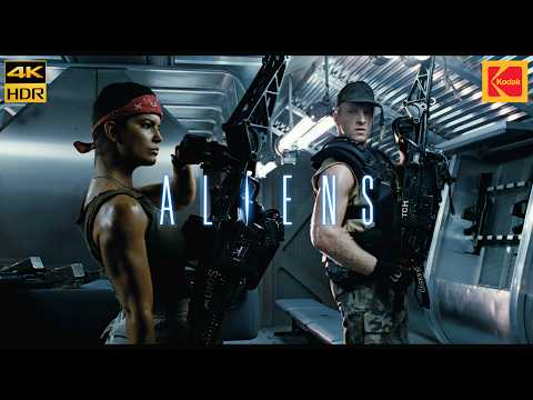 Aliens (1986) WHAT ARE YOU? Marines Scene Movie Clip 4K HDR10 Remaster Dolby Vision Mastered