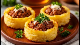 This incredible minced beef dish has won a million hearts! A delicious dinner recipe! screenshot 2