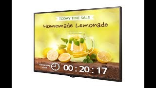 Monitor LFD SE3KD, 49", 1920 x 1080 (Full HD) - LG - 49SE3KD