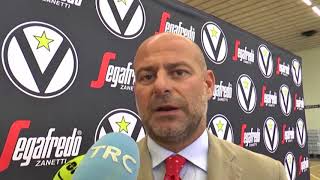 BASKET: L'ad Dalla Salda fissa gli obiettivi Virtus Play-off in Italia ed Europa | VIDEO