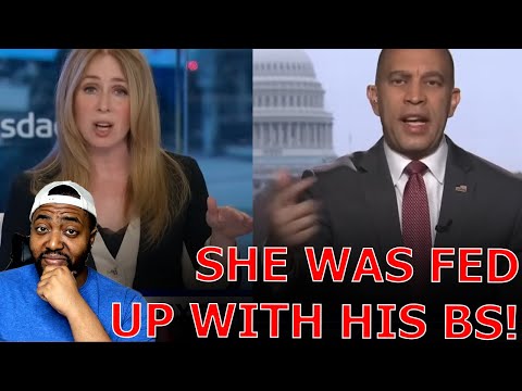 Democrat Leader LOSES IT After FED UP CNBC Anchor CALLS OUT His BS Games Against GOP Live On Air!