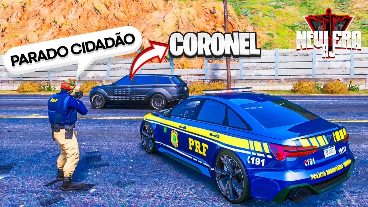 VIREI POLICIAL E TROLLEI GERAL DA CIDADE