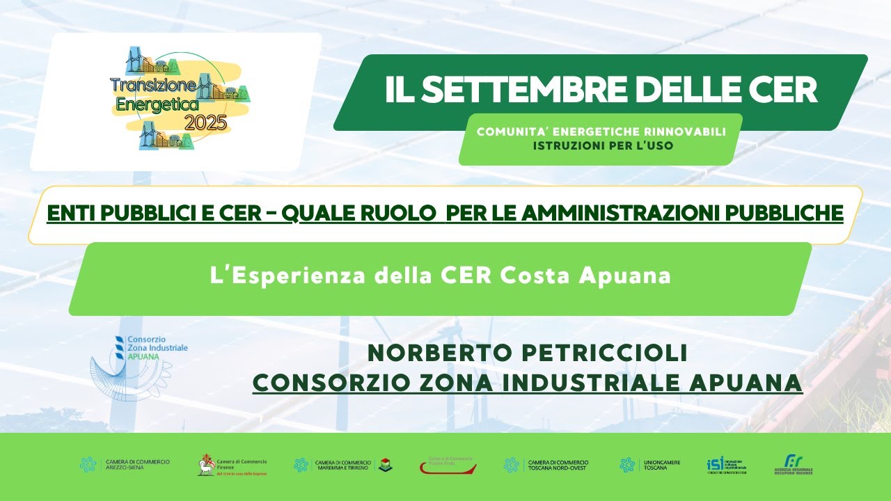 L’Esperienza della CER Costa Apuana