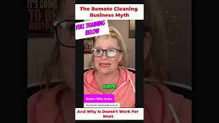 Remote Cleaning Business Lie