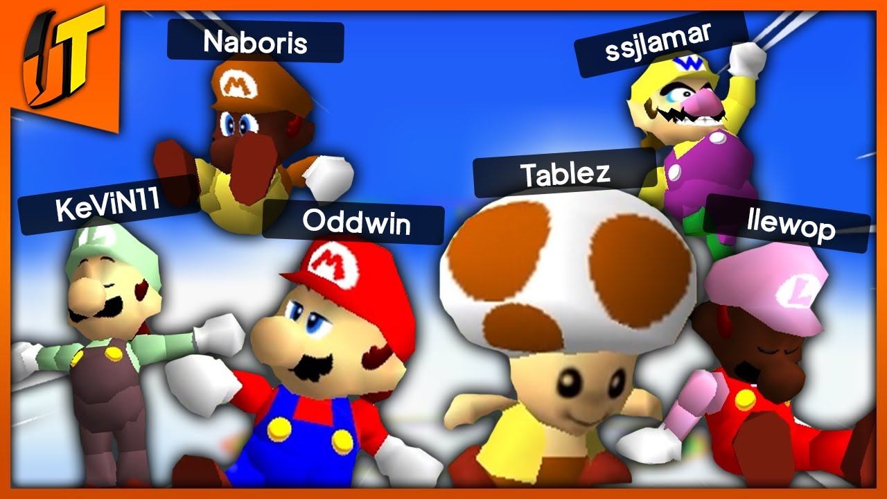 6 Idiots STRUGGLE to Beat Super Mario 64