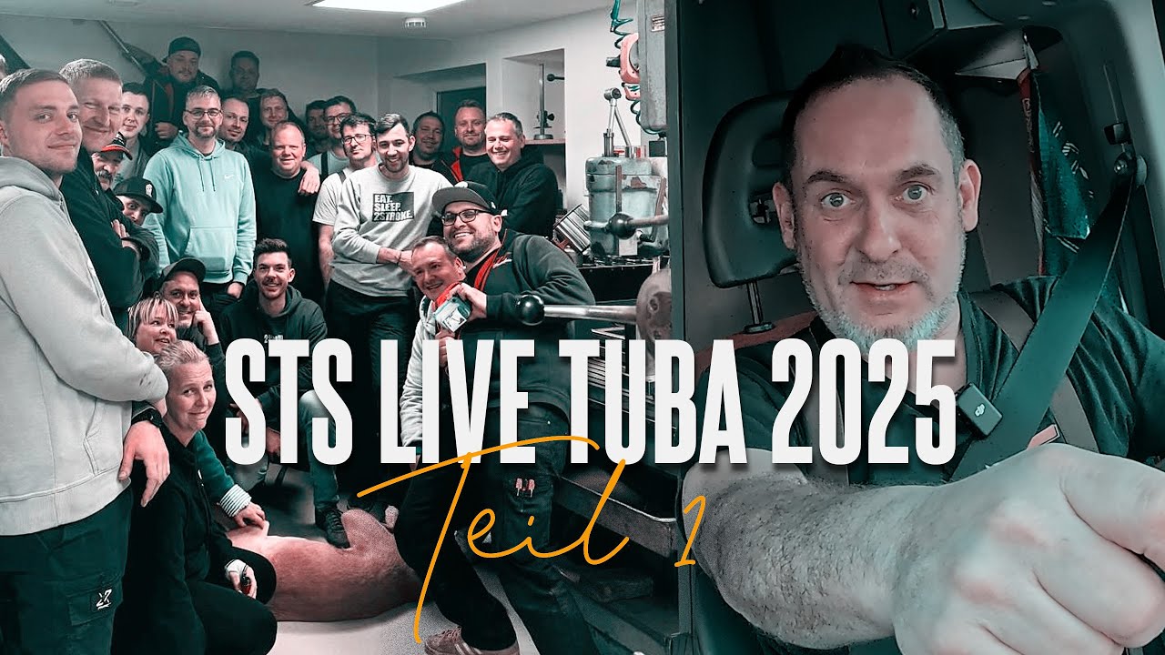 JWSport beim STS LIVE TUBA 2025 | Teil 1 | Jeffrey Wiesner fährt zum Tunerbattle von STS Handarbeit