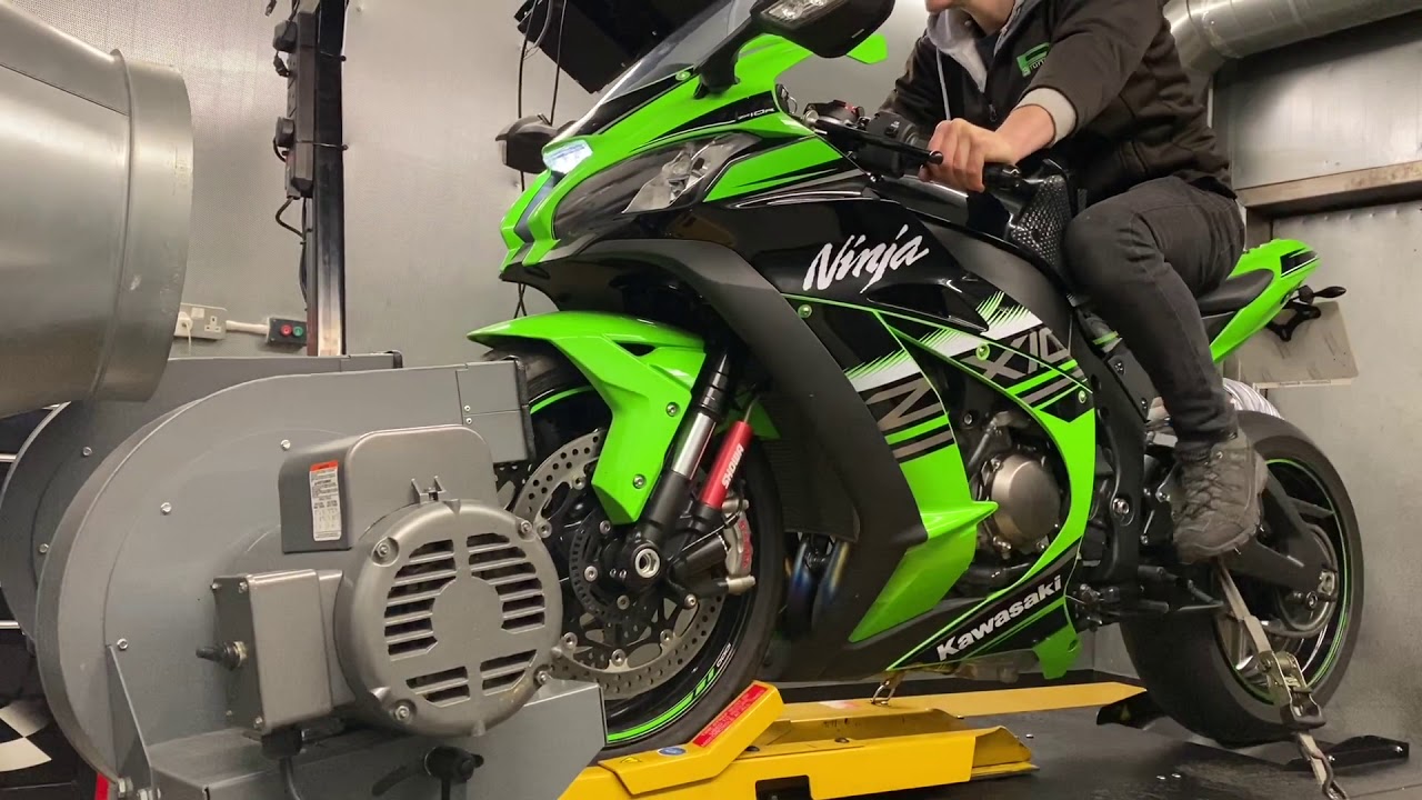 Kawasaki ZX10R Auto Blipper down shifter activation Woolich Racing