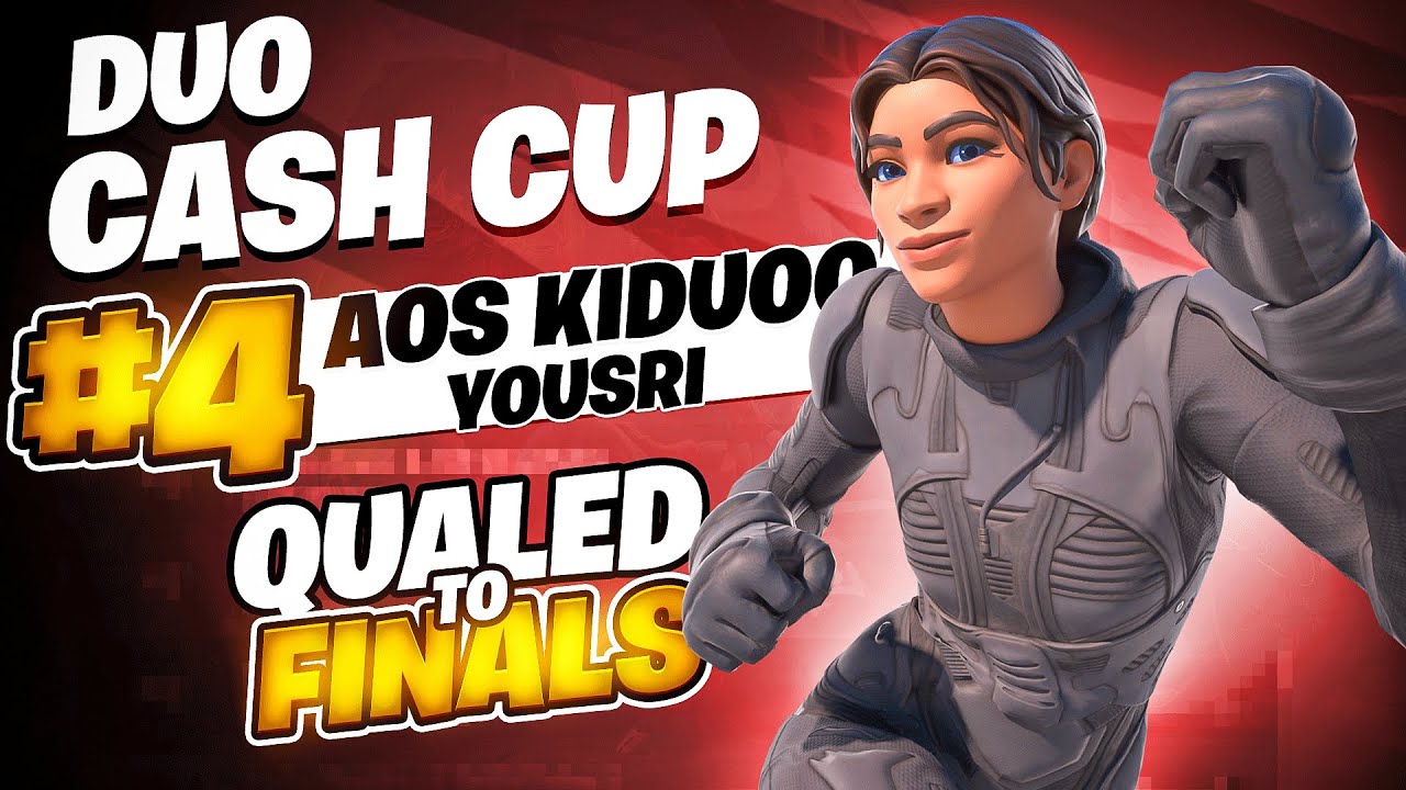 4th Place Duo Cash Cup 🏆 w/ Yousri | Kiduoo - YouTube