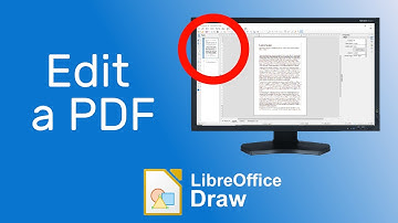 How To Edit a PDF For Free (With LibreOffice Draw)