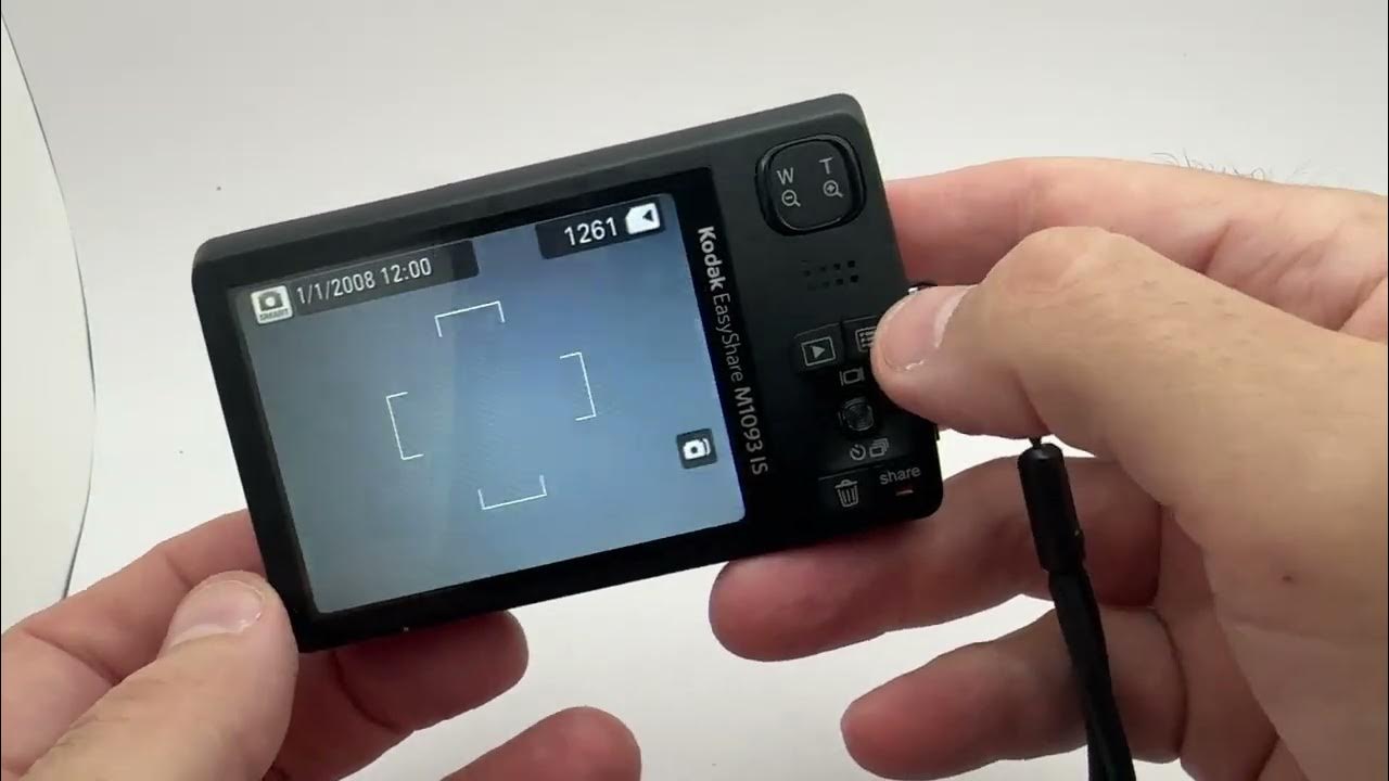 Kodak Easyshare M1093IS 10 MP Digital Camera YouTube