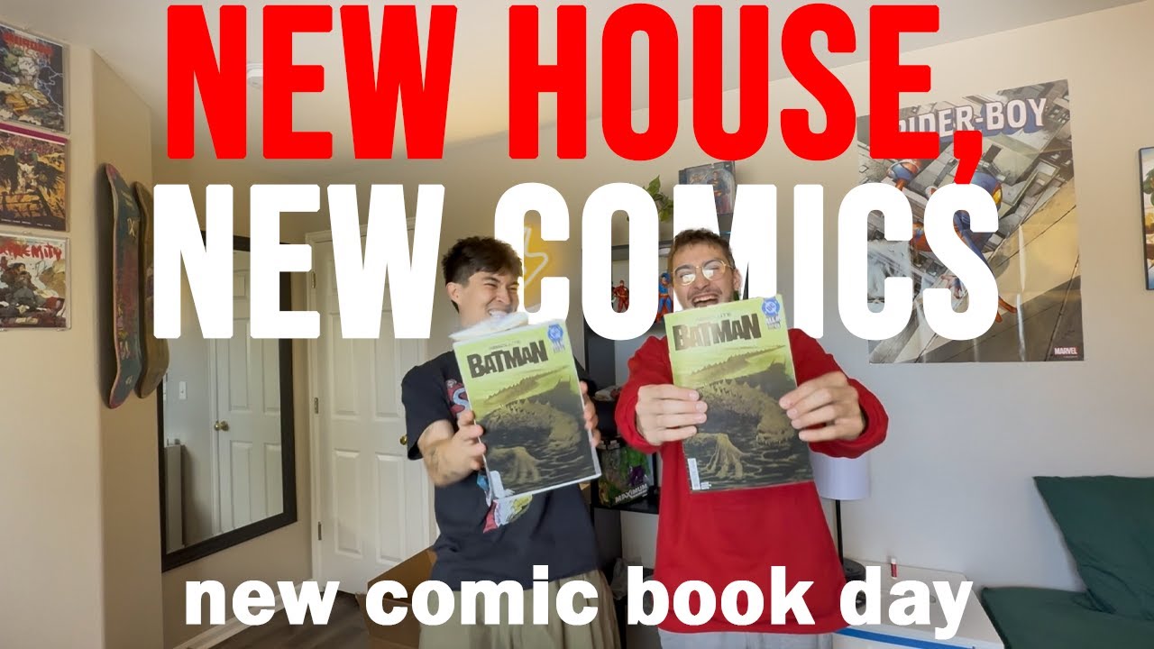 New House, New Comics! | New Comic Book Day Vlog