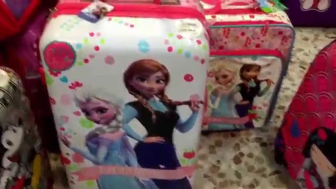 Maletas Infantiles Frozen - YouTube