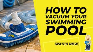 Ask the Pool Guy: How to Vacuum and Backwash Your Pool  {Maintenance}
