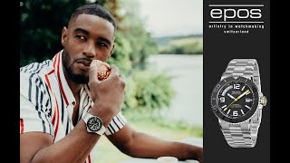 Epos 3441 Diver DD - Steel / Black
