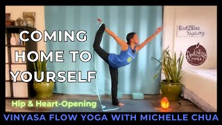 Coming Home to Yourself, Hip & Heart-Opening Vinyasa Flow Yoga with Michelle Chua screenshot 4