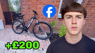 Flipping E-Bikes On Facebook Marketplace for 24 Hours