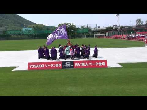 第25回YOSAKOIソーラン祭り　筑波大学斬桐舞　白い恋人パーク