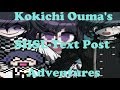 Kokichi Ouma's Text Post Adventures