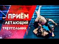 треугольник со стойки ММА / Flying triangle