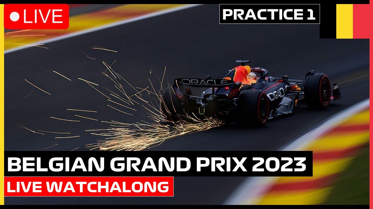 F1 Live- Belgian Grand Prix 2023 FP1 Watchalong
