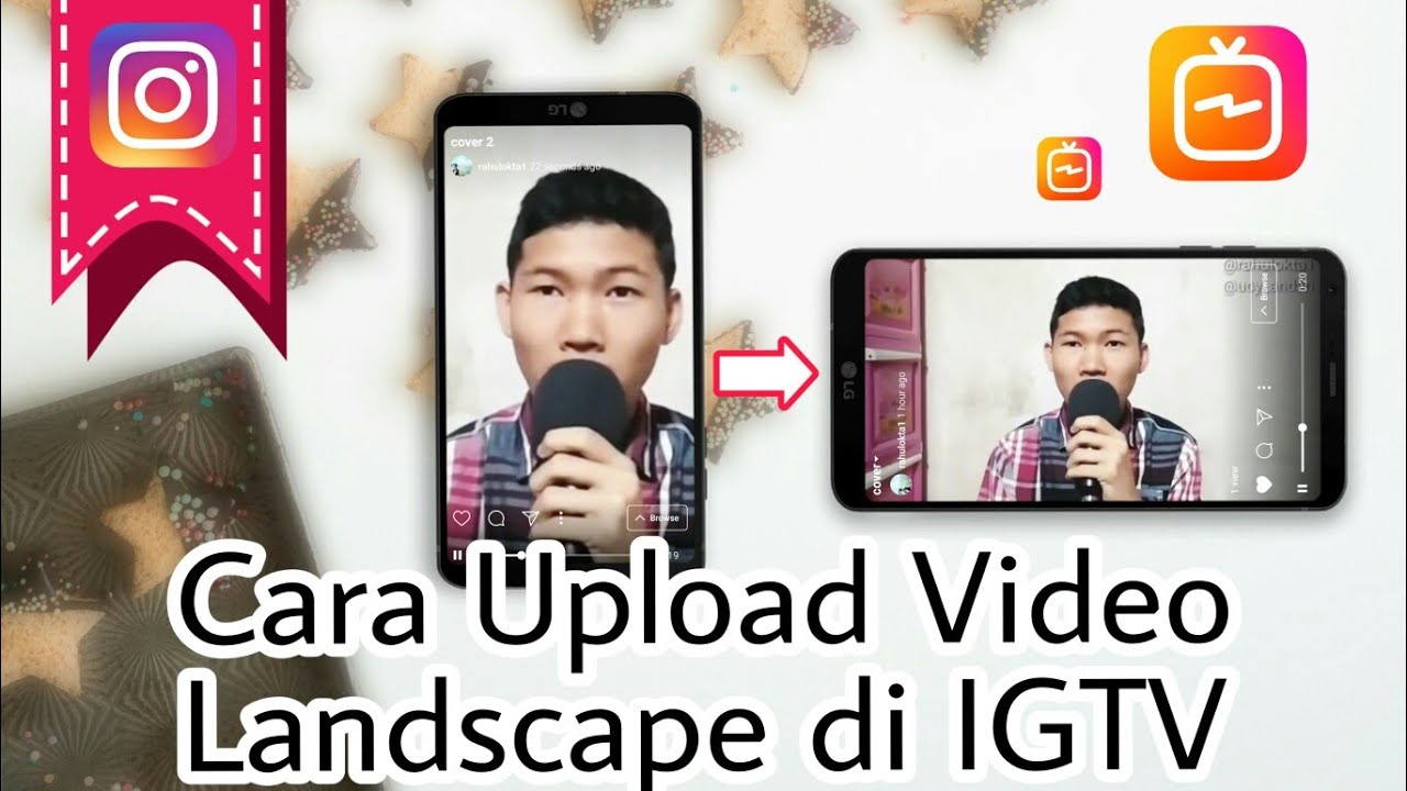 Cara Upload Video Landscape Di Igtv Tutorreceh Youtube