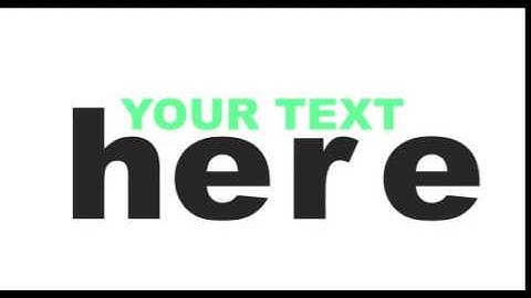 Kinetic Typography in Powerpoint !!!