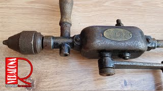 Old hand drill Zbrojovka  Restoration