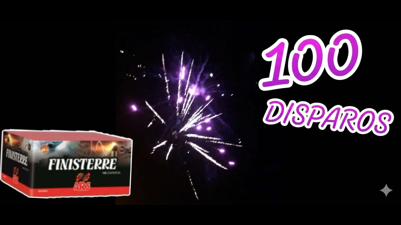 Batería Finisterre ARS - 100 disparos🎆